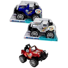 Friction Buggy Jeep 22cm - Assorted Colours